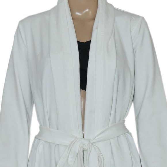 Lilly Pulitzer Luxletic Caspain Wrap White Easy Terry Drawcord - Picture 3 of 6